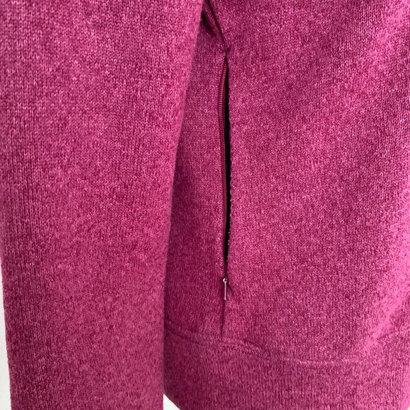 Merrell Arabella Button Front Cardigan Sweater Raspberry - Picture 5 of 13